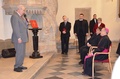 Prezident pozdravil přítomné v katedrále svatého Ducha