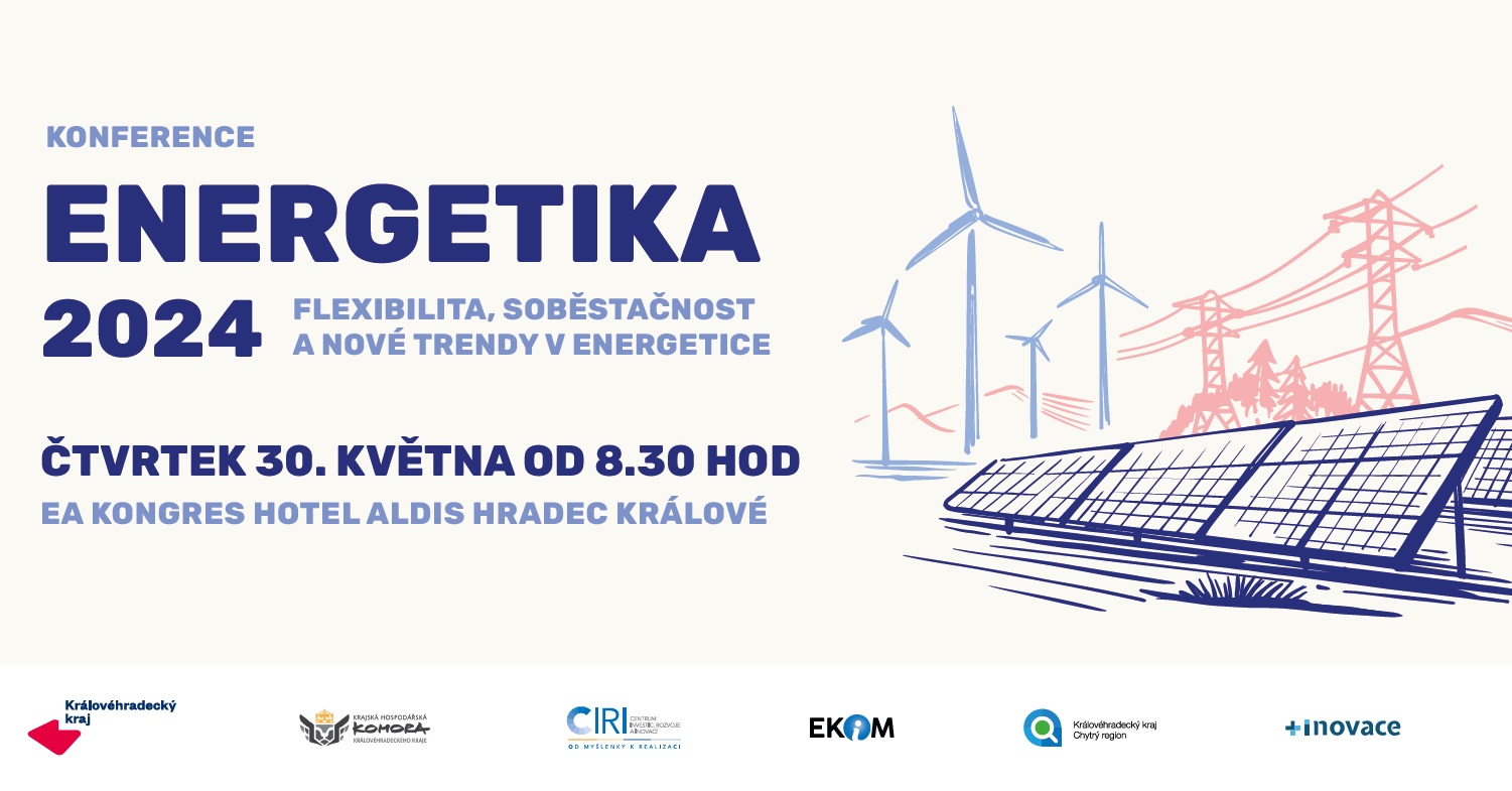 Konference Energetika 2024: V Hradci Králové budou znovu debatovat špičky v oboru energetiky