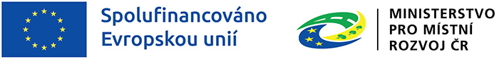 Logo Spolufinacováno EU a logo MMR