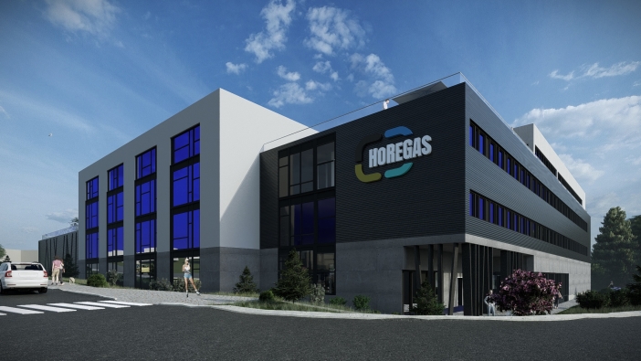 vizualizace budovy HOREGAS