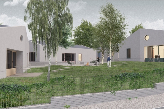 Vítězný návrh výstavby chráněného bydlení v Nové Pace je z dílny pražského studia