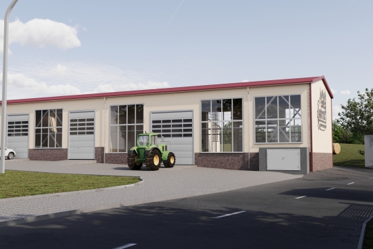 V Hlušících vyroste dílenský areál pro novobydžovskou střední školu