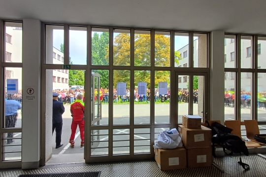 cvičení aktivní útočník 2025