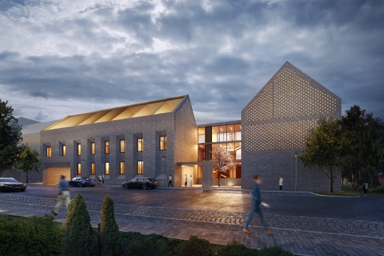 Vizualizace pavilonu psychiatrie ON Jičín