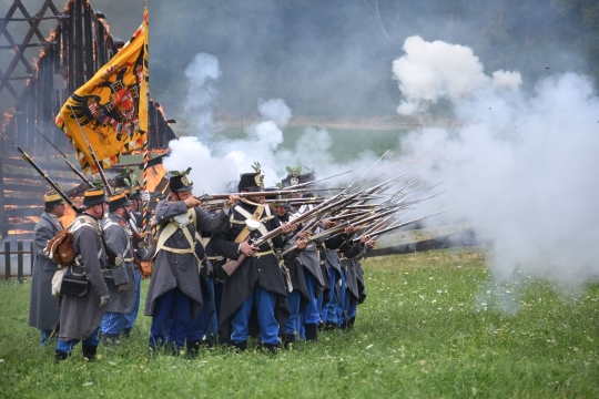 bitva 1866 ilustrační