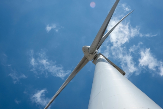 větrná elektrárna, akcelerační zóny