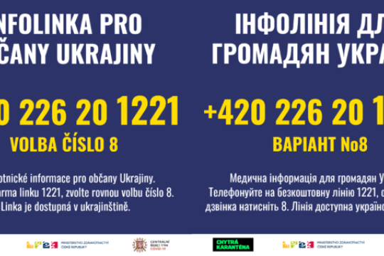 Základní informace pro občany Ukrajiny v oblasti poskytování zdravotních služeb