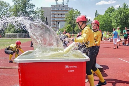 Mladí hasiči závodili v Hradci Králové 