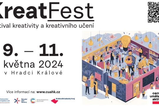 KreatFest – festival kreativity a kreativního umění přivede do Hradce Králové tvůrce z celého regionu