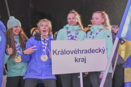 Krajská výprava zaznamenala na Olympiádě dětí a mládeže historicky nejlepší výsledek 