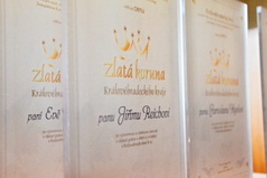 Dobrovolníci si převzali ocenění Zlatá koruna Královéhradeckého kraje