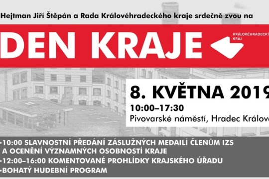 Královéhradecký kraj ve středu slaví Den kraje. Zahraje Pavel Callta i Smiling String Orchestra