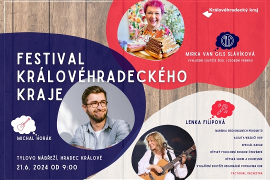 Festival Královéhradeckého kraje nabídne to nejlepší z regionu