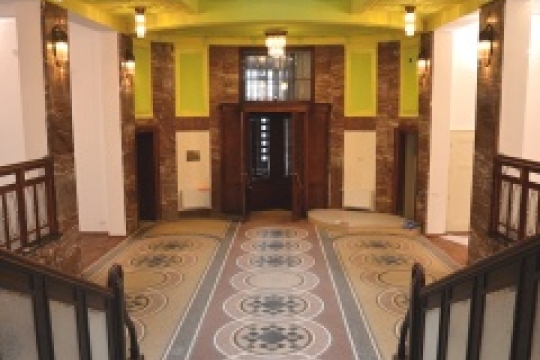 Galerii moderního umění čeká montáž osvětlení a poslední restaurátorské práce