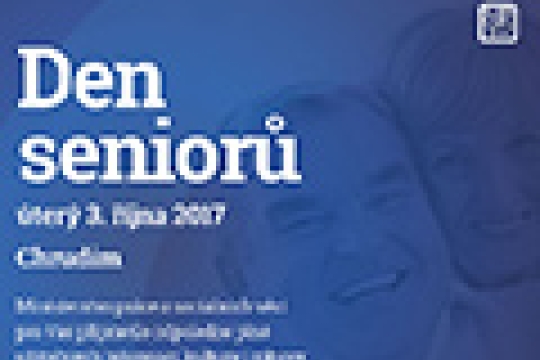 Akce Den seniorů zavítá postupně do 8 měst