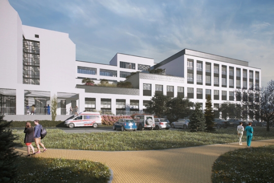 Dostavbu rychnovské nemocnice kraj zahájí příští rok s podporou státu