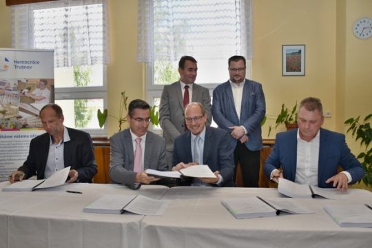 Za stavbu nových laboratoří trutnovské nemocnice kraj zaplatí 183 milionů korun