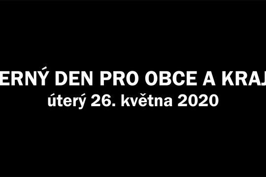 Dnes byl vyhlášen Černý den pro obce a kraje
