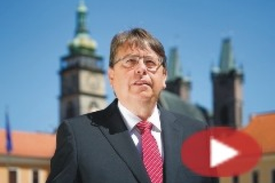 Vánoční a novoroční přání hejtmana Lubomíra France