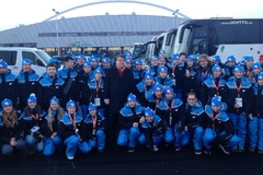 Krajská výprava vybojovala třetí místo na dětské olympiádě. Sportovní naděje bodovaly