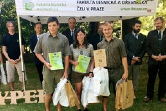 Zlatý hattrick České lesnické akademie Trutnov
