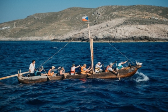 Expedice Monoxylon III úspěšně doplula do cíle na Krétě