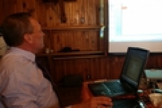 Pracovní porada pracovníků krajského krizového řízení