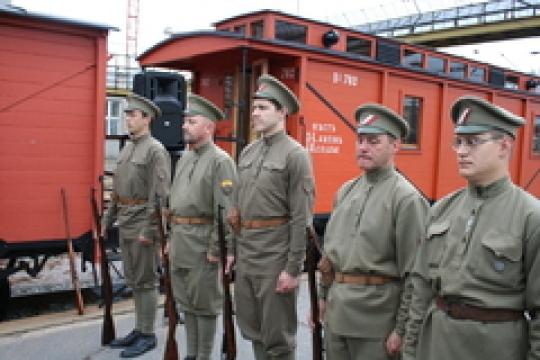 Legiovlak ukazuje každodenní život Čechoslováků na Sibiři