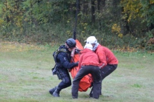 Hejtman Lubomír Franc prověřil připravenost záchranářů