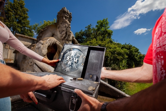 Areál kolem hospitálu Kuks nabízí barokní krásu i aktivní zábavu, třeba únikové hry