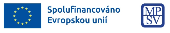 Logo Spolufinacováno EU a MSPV