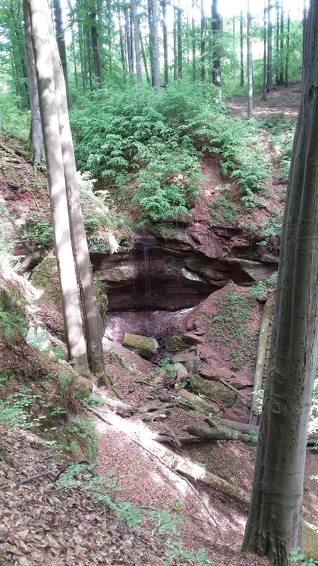 Novopacký vodopád 1