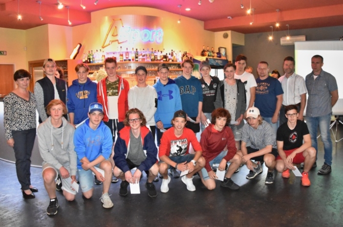 Úspěšní sportovci převzali ocenění z rukou náměstkyně Berdychové