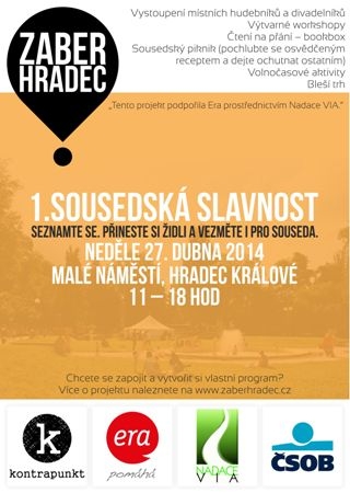 Výzva pro Hradecké: „Dones židli a vezmi i pro souseda!“
