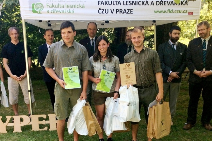 Zlatý hattrick České lesnické akademie Trutnov