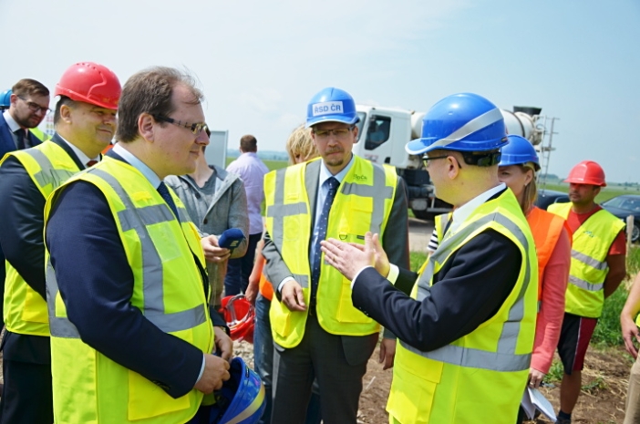 návštěva premiéra