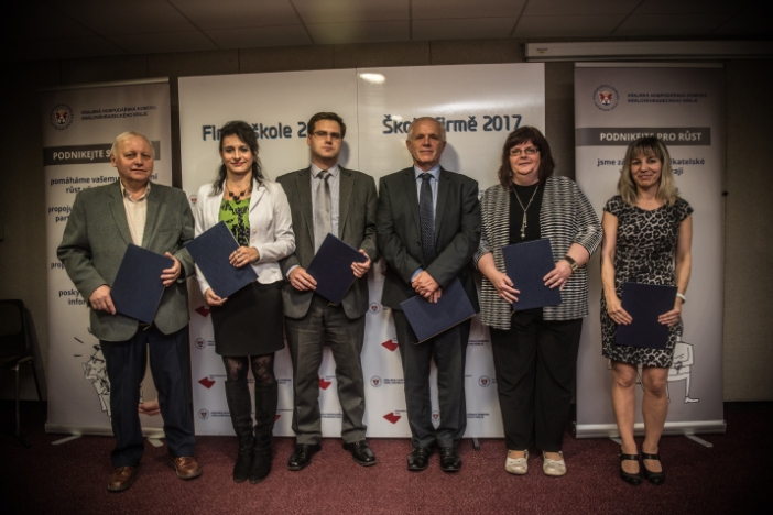 Nejlépe spolupracující školy a firmy získaly ocenění