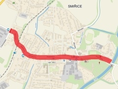 Nová silnice k cenné smiřické kapli je již na dohled