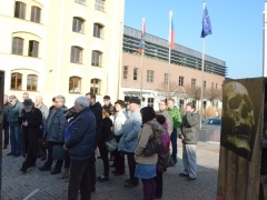 Hejtman Franc zahájil výstavu o obětech pochodu smrti